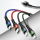 USAMS Kabel pleciony U26 4w1 3m 2A (2xlightning/microUSB/USB-C) - 1569003 - zdjęcie 3
